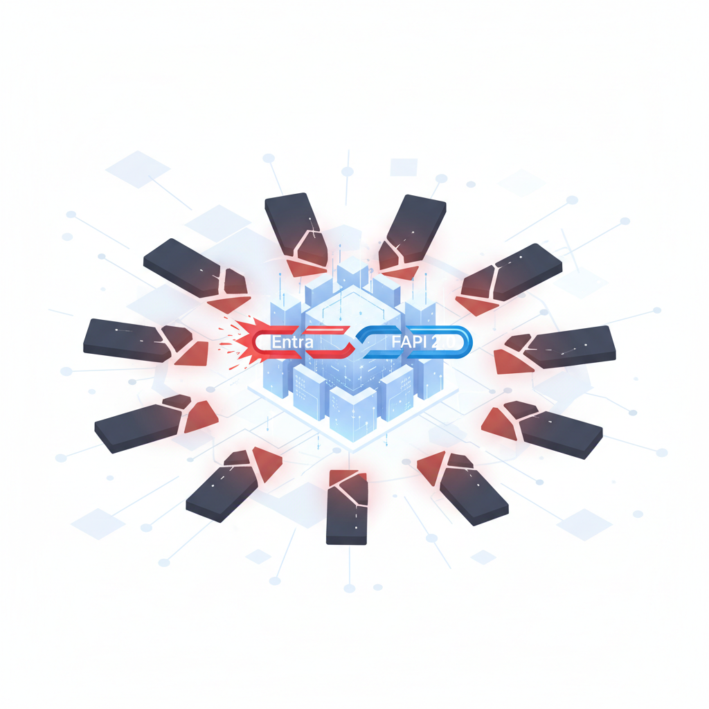 The Ten Gaps: why Entra cannot speak FAPI 2.0